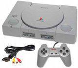 Sony Playstation 1 (PS1) Console (Model SCPH-7501, 1 SCPH-1200 Controller, 1MB Mem Card, AV & Power Cables, Mod Chip)